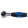Umschaltratsche mit schwenkbarem Griff und Gelenkkopf 1/4" KING TONY - 275245G