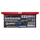 3/8" Steckschlüssel-Set mit Zubehör,...