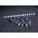 3/8" Steckschlüssel-Set auf einer Schiene,...