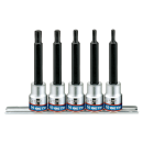 3/8" RIBE-Steckschlüssel-Set auf einer Schiene...