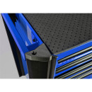 BUMPER Werkstattwagen blau - 7 Schubladen KING TONY - 876347BB