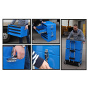 Modularer Werkstattwagen mit Werkzeugsortiment - 163 tlg....