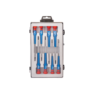Schlitz- und PHILLIPS® Präzisions-Schraubendreher-Set - 8 tlg.  KING TONY - 32118MR