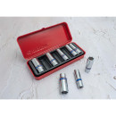 3/8" Steckschlüssel-Set, lang, metrisch - 8 tlg. KING TONY - 3508MR