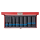 Kraft-Steckschlüssel-Set, lang, metrisch 1/2" - 8 tlg. KING TONY - 4410MP