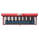 1/2" 6-Kant Kraft-Steckschlüssel-Set - 8 tlg....