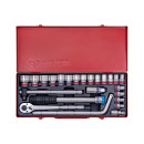1/2" Steckschlüssel-Set, in Zoll, mit...