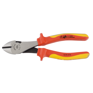 VDE isolierte, diagonale Beißzange - Heavy Duty KING TONY - 623607A