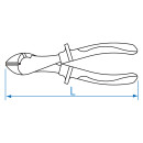VDE isolierte, diagonale Beißzange - Heavy Duty KING TONY - 623607A