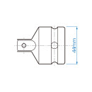 Vergrösserer 3/4" → 1" KING TONY - 6868P