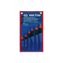 Ummantelter Splinttreiber-Set - 6 tlg. KING TONY - 1006GPN