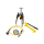 Hydraulischer Abzieher mit 3 selbstzentrierenden Greifarmen KING TONY - 79631330THA