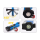 LED-Taschenlampe COB 1.5W + 1 LED (145 & 80 lm) KING TONY - 9TA28A
