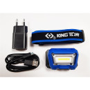Stirnlampe mit Bewegungssensor COB 3W (280 lm) KING TONY - 9TA52AA