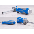 Schlitz-Schraubendreher, durchgehende Klinge, 100 mm - 5,5 x 1,0 mm KING TONY - 14625504R