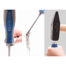 Schlitz-Schraubendreher, durchgehende Klinge, 150 mm - 6,5 x 1,2 mm KING TONY - 14626506R