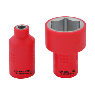 3/8" Steckschlüssel, isoliert 21mm KING TONY - 3335VE21M