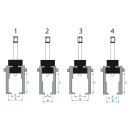 Scheibenwischerarm Abzieher - 17 mm KING TONY - 79625701