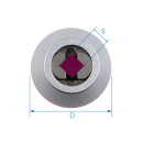 Werkzeugträger 1/2" KING TONY - 39124012MD