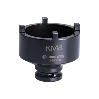 Kraft-Steckschlüssel für Sicherungsmuttern, metrisch - 45 mm KM6 KING TONY - 44K745M