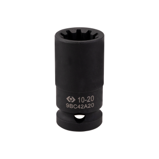 1/2" Steckschlüssel, metrisch - 15mm 10-Kant KING TONY - 9BC42A15