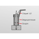 1/2" Abzieher für Rollenzapfen 6 mm KING TONY - 9TD40106