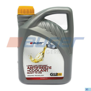 Frostschutzmittel, Kühler, Bio-Gelb, 3 LT, Frostschutzmittel:% 1, Wasser:%, -25 °C