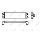 Ladeluftkühler passend für RENAULT Master 2.5D 98- NRF 30837