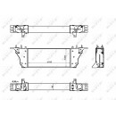 Ladeluftkühler passend für NISSAN Navara 3.0D 05- NRF 30928