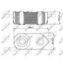 Ölkühler, Automatikgetriebe passend für CITROEN Jumper 2.8D 02- NRF 31364