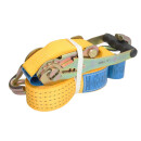 Spanngurt Transportband mit Ratsche, Haken: 2,...