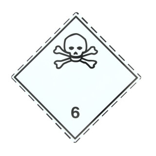 Warnschild Warn-/Informationsschild ADR 6,1 (1Stück)