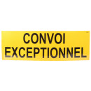 Warn-/Informationsschild CONVOI EXCEPTIONNEL hinten...