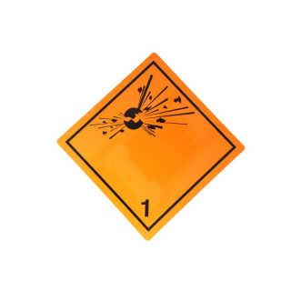 Warnschild, Warn-/Informationsschild ADR 1 (1Stück)