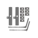 Palettenkorb (für zwei Räder; Korbbeschlag-Kit)