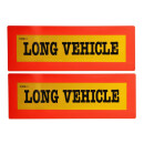 Warn-/Informationsschild LONG VEHICLE (2Stück) 200mm...