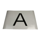 Warnschild, Magnetische Tafel mit Auszeichnung A...