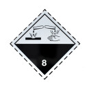 Aufkleber, Warnhinweis/Information ADR 8 (1Stück)