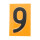 Warn-/Informationsschild, (EN) ADR warning board number 9 (1Stück)
