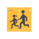 Warn-/Informationsschild, "Vorsicht Kinder"...