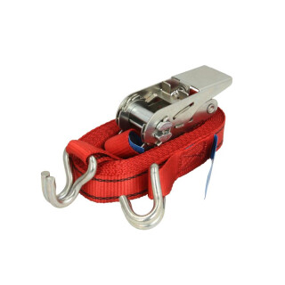 Spanngurt, Transportband mit Ratsche, Haken: 2 Stück 4m/(3,7+0,3m), Nennspannkraft Stf: 40daN, Stärke: 400daN