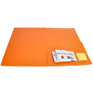 Planenreparatursatz (orange, 5x Wischtuch zur Oberflächenentfettung, Flicken aus Plane, 19,5x24cm; 24x39cm; 48x39cm)