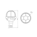 SATURNELLO LED - Rundumkennleuchte SATURNELLO LED FLEXY...