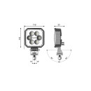 CARBONLUX - LED Arbeitsscheinwerfer CARBONLUX Quadrat...