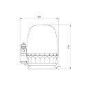TAURUS LED - LED Blitz-Kennleuchte TAURUS mit Magnetmuss...