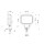 CARBONLUX - LED Arbeitsscheinwerfer CARBONLUX rechteckig 120X90mm - DT Anschlussstecker