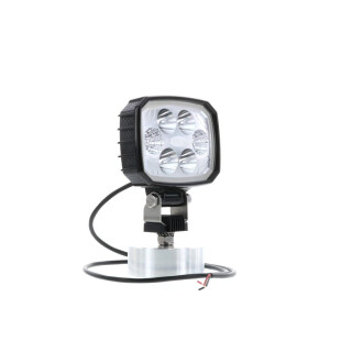 CARBONLUX - LED Arbeitsscheinwerfer CARBONLUX rechteckig 120X90mm - Kabel