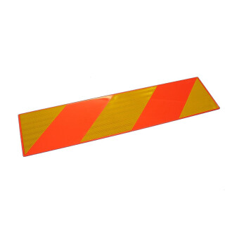 R70 - 2 Warntafel ECE 70/01 Kunststoff 566 x 132