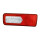 LC12 LED - LED Heckleuchte Links 24V, Rückstrahler