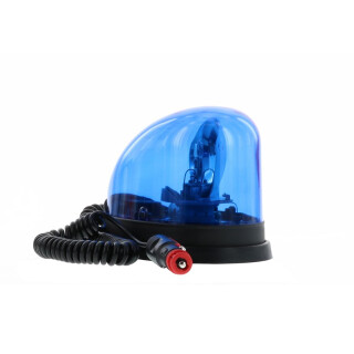 GOUTTE DEAU - Rundumkennleuchte GOUTTE DEAU, mit Magnetfuss, blau, mit Glühbirne H1-12V